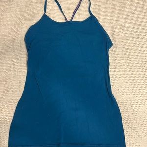 Blue ivivva by lululemon tank top